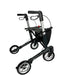 “SERVER” aluminium rollator - smart, let og klassisk. 6 flotte farver - Seniorpleje - Udendørs rollatorer - Rehasense - RHS-SRBKL600 - Large -Sort -