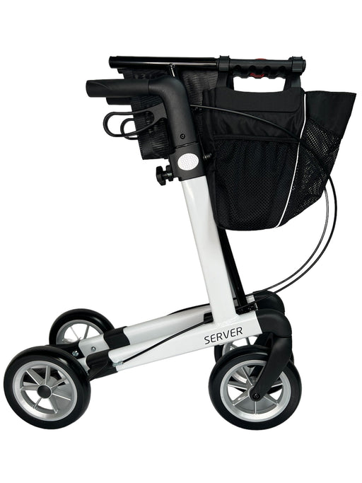 “SERVER” aluminium rollator - smart, let og klassisk. 6 flotte farver - Seniorpleje - Udendørs rollatorer - Rehasense - RHS-SRCHL600 - Large -Champagne -