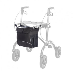 Sort taske til SALJOL Rollatorer – Praktisk & handy. Smarte detaljer & reflekser - Seniorpleje - tilbehør til rollator - Saljol - SAJ - 4058789009260 - 
