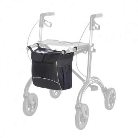 Sort taske til SALJOL Rollatorer – Praktisk & handy. Smarte detaljer & reflekser - Seniorpleje - tilbehør til rollator - Saljol - SAJ - 4058789009260 - 