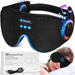 Sovemaske med indbygget Bluetooth -Spil musik mens du sover. Trådløs & justerbar. 3 farver - Seniorpleje - sovemaske - Seniorpleje - SPL-Light01 - Sort - -