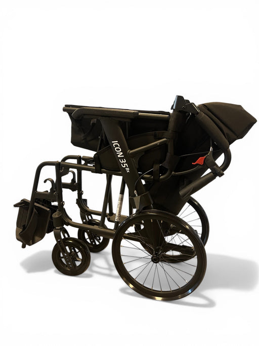 “TRAVEL - LIGHT” ICON35 letvægts rejse - kørestol (8,2 kg). Foldbar & fylder minimalt. - Seniorpleje - Kørestole - Rehasense - RHS-RWB35D4IB0 -  - 45 cm - 