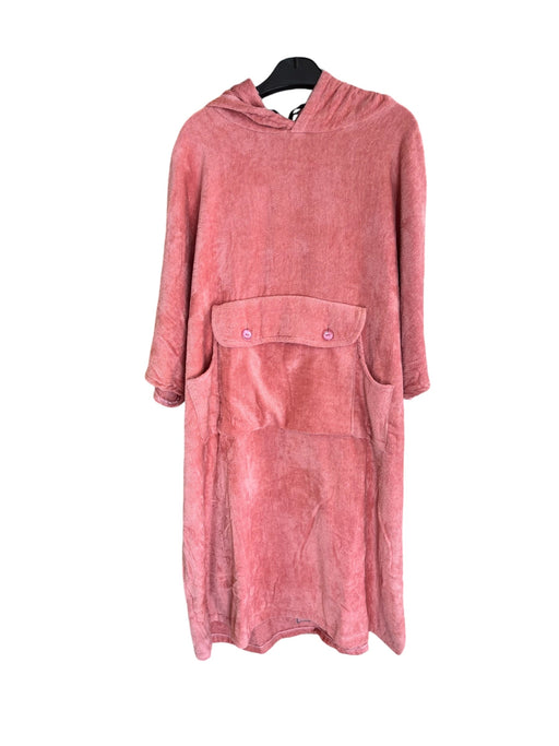 Varm & blød badeponcho til voksne – Perfekt til alle situationer! Onesize. 3 farver - Seniorpleje - Poncho - Belieff - BELI - 8721082336161 - Rosa/pink - 