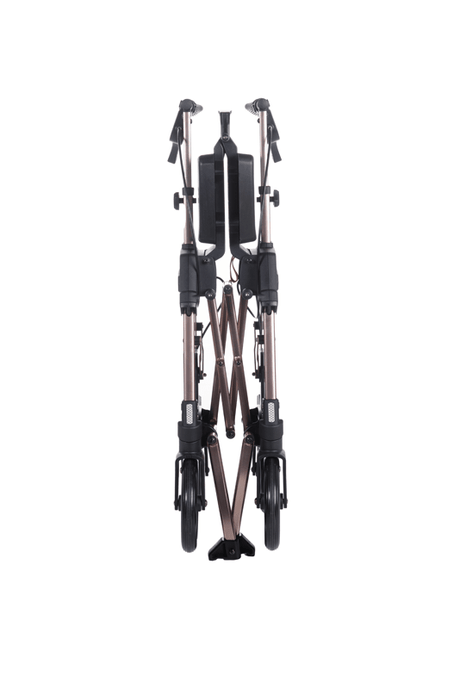 WONDER XXL Rollator – Op til 204 kg - Seniorpleje - Udendørs rollatorer - RST-W4360BW