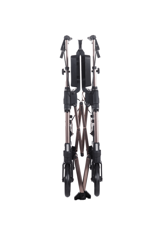 WONDER XXL Rollator – Op til 204 kg - Seniorpleje - Udendørs rollatorer - RST-W4360BW