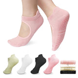 Yoga strømper med antiskrid – Bløde & åndbare futter 35 - 41 (Onesize) - Seniorpleje - Strømper - Seniorpleje - SPL - HALI01 - Hvid - 