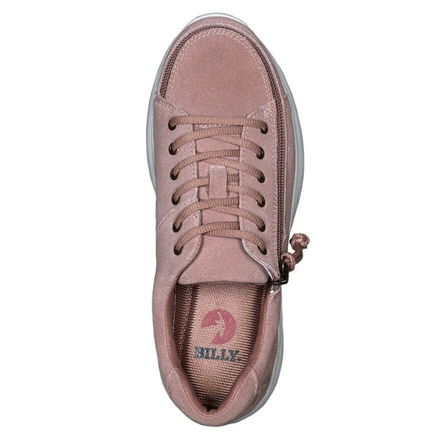 “BILLY - Beige Comfort”. Blød og smuk luksus ruskindssko med lynlås. Damemodel - Seniorpleje - Sko med lynlås - Seniorpleje - BW20101-260(36.5) - 36.5 - -
