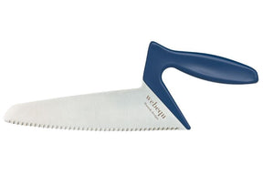 Ergonomisk Brødkniv med soft touch - Unikt design i verdensklasse. 5 farver - Seniorpleje - Ergonomiske køkkenknive - Webequ - WBQ-10030 - Blå - -