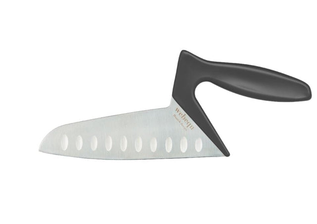 Ergonomisk Grøntsagskniv, soft touch. - Unikt luksus design. 4 farver. Køb her! - Seniorpleje - Ergonomiske køkkenknive - Webequ - WBQ-12090 - Grå - -