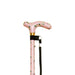 Foldbar stok i sart rosa - Smukt & originalt design. Højdejusterbar - Seniorpleje - Foldbar stok - Seniorpleje - KEEP-VP155TG - - -