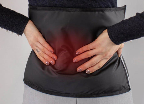 ”Heat Pad Pro” - Genopladelig & varmende multi-pad. Ideel til rollator og kørestolsbruger - Seniorpleje - lændevarmer - OUTCHAIR - OUT-5002 - - -