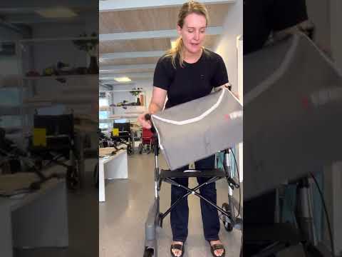 "Olympos OFFROAD" udendørsrollator - Let, foldbar & stabil. 8,6 kg!