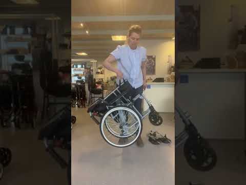 "ACTIVE ICON35" - ULTRA let rejse kørestol. Smart& foldbar. Kun 9 kg!