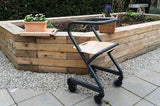 Indendørs rollator PAGE - Luksuriøs & unikt design. Multifunktionel - Seniorpleje - Indendørs rollatorer - Saljol - SAJ-4058789007754 - Small - -