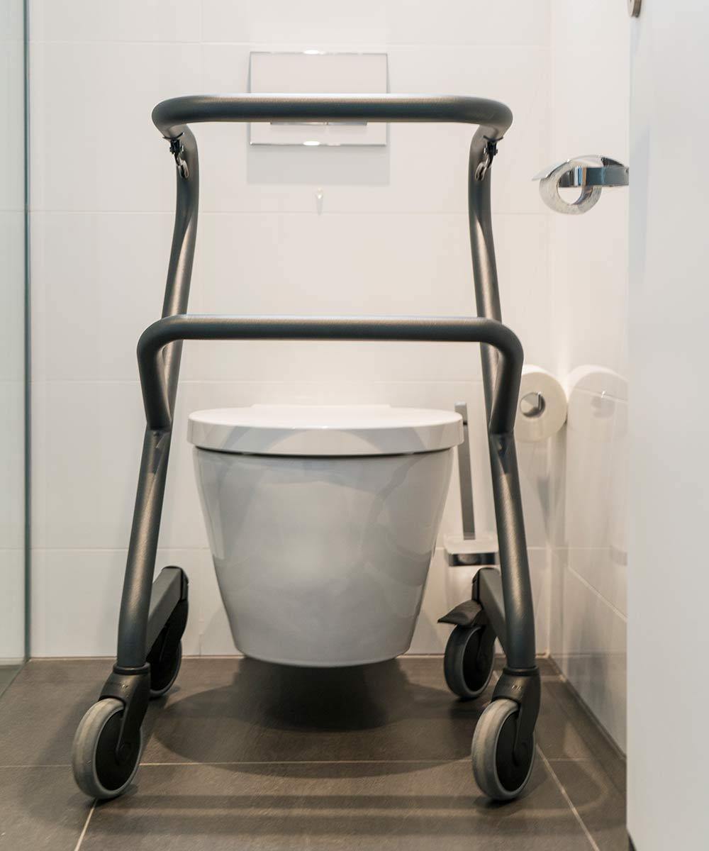 Indendørs rollator PAGE - Luksuriøs & unikt design. Multifunktionel - Seniorpleje - Indendørs rollatorer - Saljol - SAJ-4058789007754 - Small - -