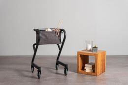 Indendørs rollator PAGE - Luksuriøs & unikt design. Multifunktionel - Seniorpleje - Indendørs rollatorer - Saljol - SAJ-4058789007754 - Small - -