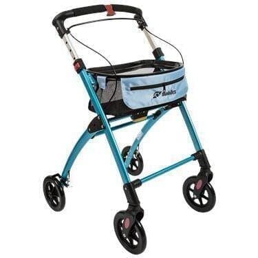 “JAGUAR” Indendørs rollator - Smart og let at håndtere. Se vores 3 varianter - Seniorpleje - Indendørs rollatorer - Mobilex - MBX-312411 - Lyseblå - -