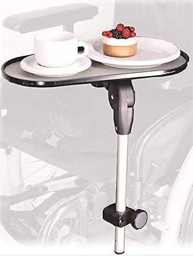 Klapbord til montering på kørestol & rollator - Smart, lille & funktionelt (38x23) - Seniorpleje - Seniorpleje - SPLSTFA-01 - - -