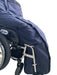 Kørestolspose i blød & varm termofleece Vandtæt & åndbar. 2 farver. Håndlavet - Seniorpleje - Termoposer - Orgaterm - OGT-2044M - Medium-Large, size 4 -Navy/mørkeblå -