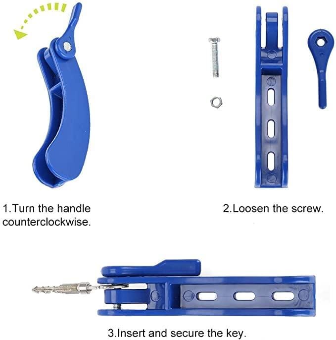 Nøgleholder med ergonomisk håndtag - skåner dine hænder og fingre - Seniorpleje - Nøgleholder - Seniorpleje - SPLYUM-01 - - -