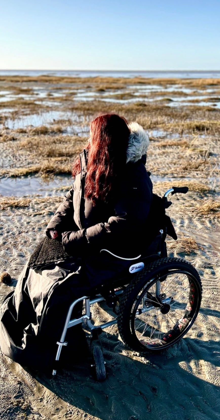 OFF-ROAD kørestol (Mobilex). Super lækker kørestol med terrængående dæk. 4 størrelser. - Seniorpleje - Kørestole - Mobilex - MBX-271340+D1391 - 40 cm - -