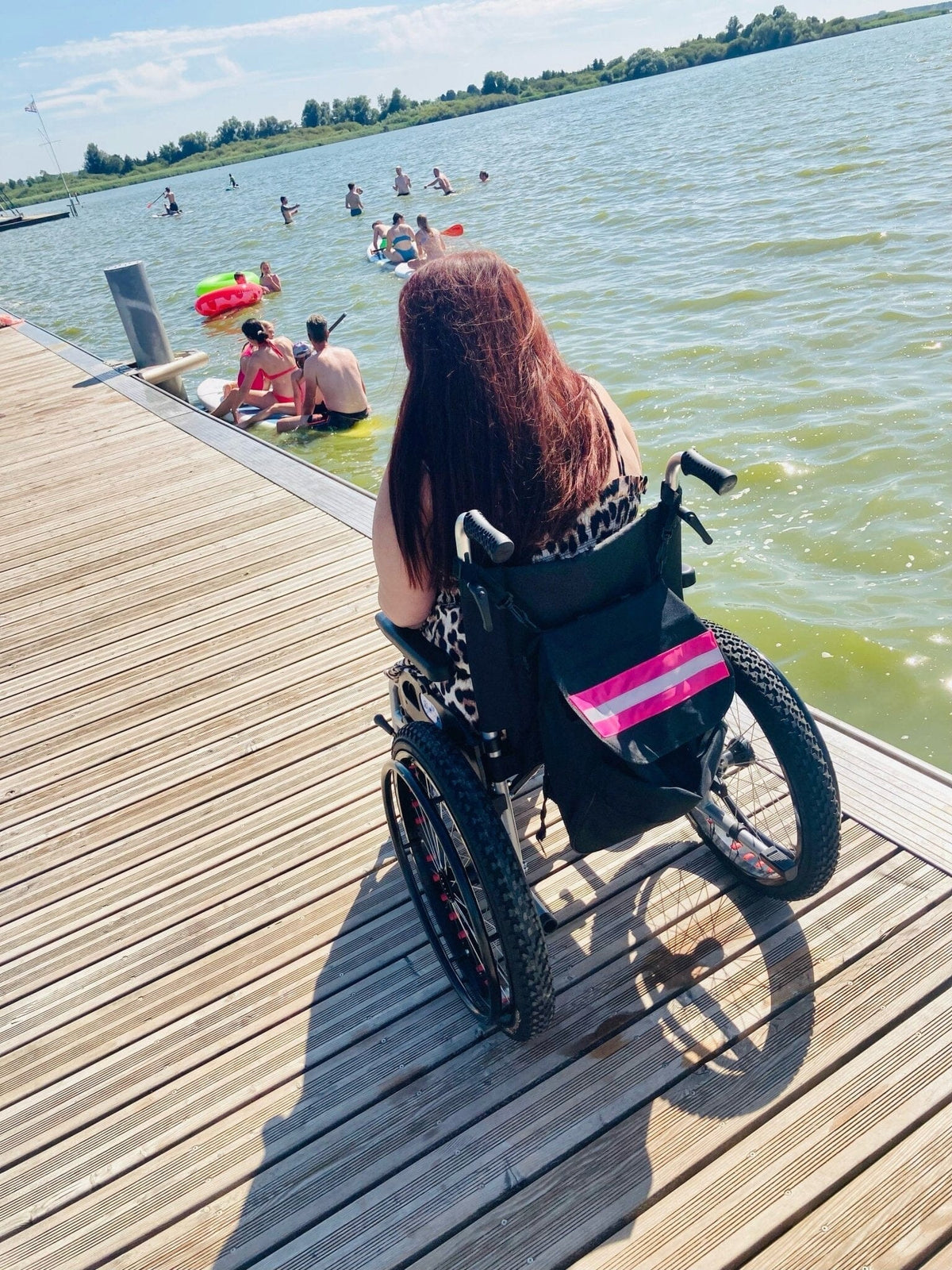 OFF-ROAD kørestol (Mobilex). Super lækker kørestol med terrængående dæk. 4 størrelser. - Seniorpleje - Kørestole - Mobilex - MBX-271340+D1391 - 40 cm - -