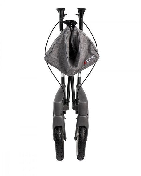 "Olympos OFFROAD" udendørsrollator - Terrængående, let, foldbar & stabil. 8,6 kg! - Seniorpleje - Udendørs rollatorer - Seniorpleje - TOPR-121200 - SØLV - MEDIUM (55 CM) - -