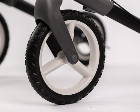 "Olympos OFFROAD" udendørsrollator - Terrængående, let, foldbar & stabil. 8,6 kg! - Seniorpleje - Udendørs rollatorer - Seniorpleje - TOPR-121200 - SØLV - MEDIUM (55 CM) - -