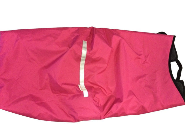 Overtræk til ben med indvendig fleece - til kørestolsbruger. Onesize. 2 farver. - Seniorpleje - Regntøj til ben - Orgaterm - OGT-226954 - PINK/GRÅ - -