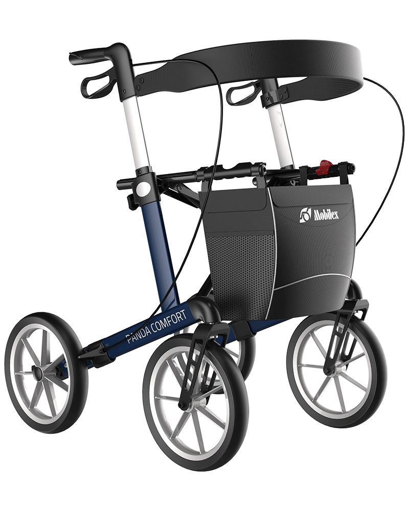 Panda Comfort rollator - Luksus rollator til eventyr og ujævnt terræn" NYHED! - Seniorpleje - Udendørs rollator - Seniorpleje - MBX-312601 - - -