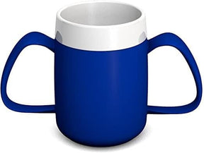 Senior- Ergonomisk termo drikkekop med 2 håndtag - 180 ml. 3 farver - Seniorpleje - Seniorpleje - SPLORN-01 - Blå - -