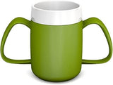 Senior- Ergonomisk termo drikkekop med 2 håndtag - 180 ml. 3 farver - Seniorpleje - Seniorpleje - SPLORN-03 - Grøn - -
