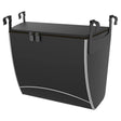 Sort indkøbstaske, vandtæt, med lynlås. Passer til HD/Wide rollator str MEDIUM - Seniorpleje - Tilbehør Rehasense - Rehasense - RHS-ACR01039 - - -