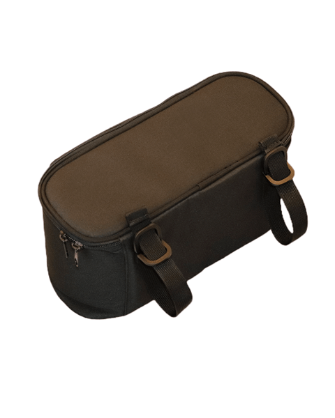 Sort kørestolstaske 31x21x14 cm - Praktisk opbevaring til dit armlæn, med justerbare rum - Seniorpleje - Kørestolstaske - Mobilex - MBX-279053 - - -