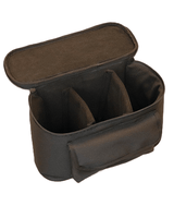 Sort kørestolstaske 31x21x14 cm - Praktisk opbevaring til dit armlæn, med justerbare rum - Seniorpleje - Kørestolstaske - Mobilex - MBX-279053 - - -