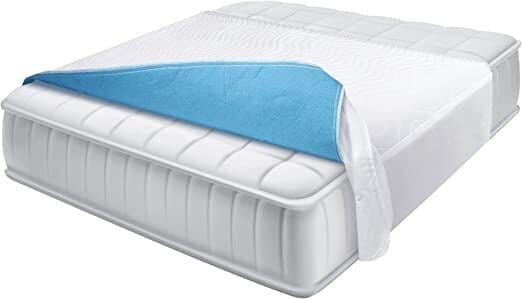 Stiklagen - Beskyt din seng mod urin & sved. (75x90cm) 2 varianter - Seniorpleje - Inkontinens underlag - Seniorpleje - SPL-SENSA02 - 75 x 90 med “vinger” til fastgørelse omkring madras - -