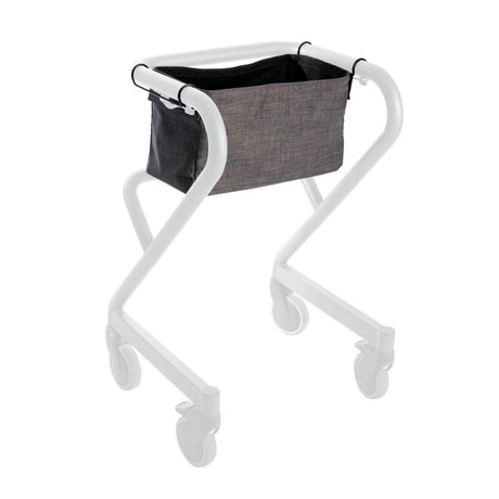 TILBEHØR - Åben stoftaske, (PAGE ROLLATOR). Mørkerå - Seniorpleje - Tilbehør Saljol - Saljol - SAJ-4058789008720 - - -