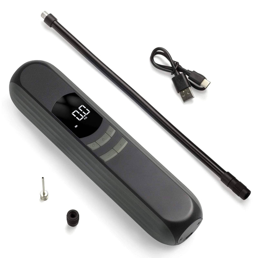 Transportabel & genopladelig luftpumpe - ultra højt tryk. Smart & handy model - Seniorpleje - Luftpumpe - Rehasense - RHS-EBE01D - - -
