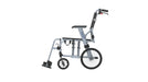“TRAVEL-LIGHT” ICON35 letvægts rejse-kørestol (8,2 kg). Foldbar & fylder minimalt. - Seniorpleje - Rehasense - RHS-RWB35D4IB0 - 45 cm - -