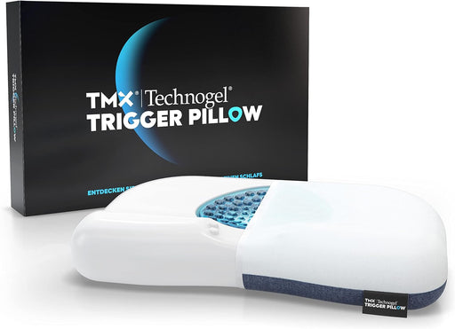"TRIGGER" Luksus ergonomisk hovedpude med kølende gele - Dyb søvn og nakkestøtte - Seniorpleje - Hovedpude - Seniorpleje - SPL-TRIG01 - - -