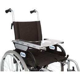 Universal justerbart bord til kørestole. Let monterbart. 3 forskellige størrelser. - Seniorpleje - Kørestolsbord - Mobilex - MBX-240002 - 36-45 cm siddebredde - -