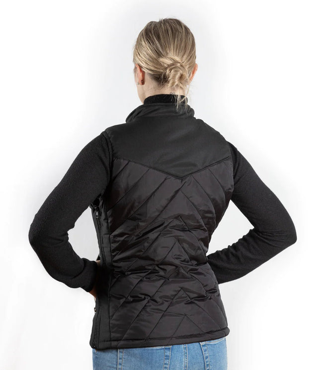 "WARM ME" Opvarmelig vest til Kvinder - Trådløs varme og stilfuld komfort, inkl powerbank - Seniorpleje - overtøj - OUTCHAIR - OUT-8001 - S/M - -